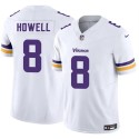 Minnesota Vikings #8 Sam Howell White 2025 F.U.S.E. Vapor Untouchable Limited Football Stitched Jersey