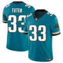 Jacksonville Jaguars #33 Bhayshul Tuten Teal 2024 F.U.S.E. Prowler Throwback Vapor Limited Football Stitched Jersey
