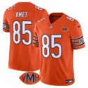 Chicago Bears #85 Cole Kmet Orange 2025 F.U.S.E. With VMH Patch Vapor Untouchable Limited Football Stitched Jersey