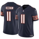 Chicago Bears #11 Case Keenum Navy 2025 F.U.S.E. Vapor Untouchable Limited Football Stitched Jersey