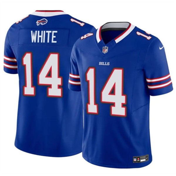 Buffalo Bills #14 Mike White Blue 2025 F.U.S.E. Vapor Untouchable Limited Football Stitched Jersey