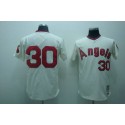 Angels Of Anaheim #30 Nolan Ryan Stitched Cream Jersey