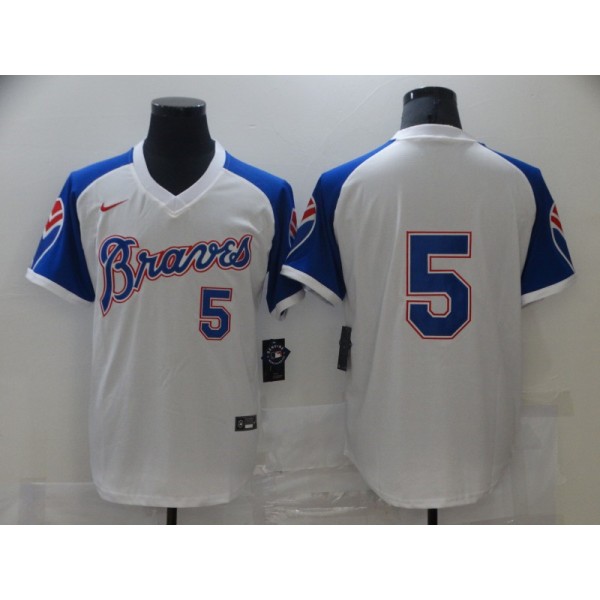 Atlanta Braves #5 Cool Base Stitched Jersey