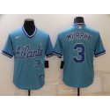 Atlanta Braves #3 Dale Murphy Blue Stitched Baseball Jersey