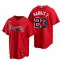 Atlanta Braves #23 Michael Harris II Red Cool Base Stitched Baseball Jersey