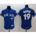 Blue Jays #19 Jose Bautista Blue Fashion Stars Stripes Flexbase Authentic Stitched Jersey