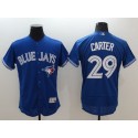 Blue Jays #29 Joe Carter Blue Flexbase Authentic Collection Stitched Jersey