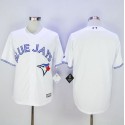 Blue Jays Blank White New Cool Base Stitched Jersey
