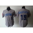 Blue Jays #19 Jose Bautista Grey Cool Base Stitched Jersey