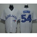 Blue Jays #54 Roberto Osuna White New Cool Base Stitched Jersey