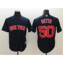 Boston Red Sox #50 Mookie Betts Navy Cool Base Stitched Jersey
