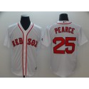 Boston Red Sox #25 Steve Pearce Majestic White Cool Base Player Stitched Jersey