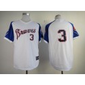 Braves #3 Dale Murphy White 1974 Throwback Stitched Jersey