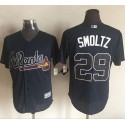 Braves #29 John Smoltz Blue New Cool Base Stitched Jersey