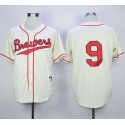 Brewers #9 Jean Segura Cream 1948 Turn Back The Clock Stitched Jersey