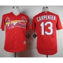Cardinals #13 Matt Carpenter Red Cool Base Stitched Jersey