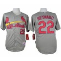 Cardinals #22 Jason Heyward Grey Cool Base Stitched Jersey