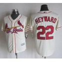 Cardinals #22 Jason Heyward Cream New Cool Base Stitched Jersey
