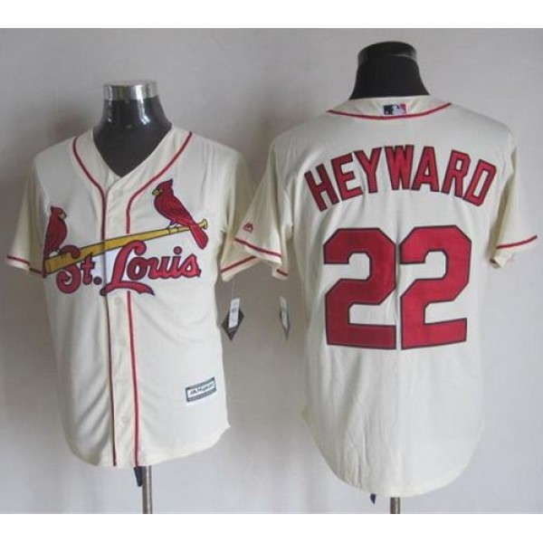 Cardinals #22 Jason Heyward Cream New Cool Base Stitched Jersey