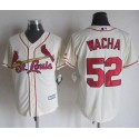 Cardinals #52 Michael Wacha Cream New Cool Base Stitched Jersey