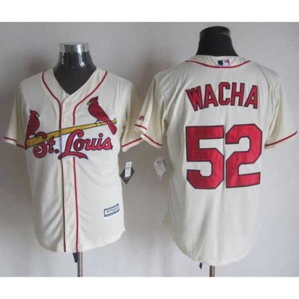 Cardinals #52 Michael Wacha Cream New Cool Base Stitched Jersey