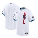 St. Louis Cardinals Blank 2021 White All-Star Cool Base Stitched Jersey