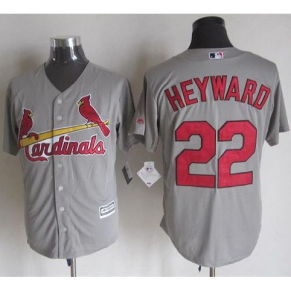 Cardinals #22 Jason Heyward Grey New Cool Base Stitched Jersey