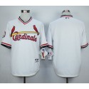 Cardinals Blank White 1982 Turn Back The Clock Stitched Jersey