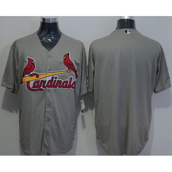Cardinals Blank Grey New Cool Base Stitched Jersey