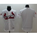 Cardinals Blank White Fashion Stars Stripes Flexbase Authentic Stitched Jersey