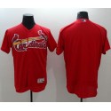 Cardinals Blank Red Flexbase Authentic Collection Stitched Jersey