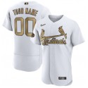 St. Louis Cardinals Active Player Custom White 2022 All-Star Flex Base Stitched Jersey