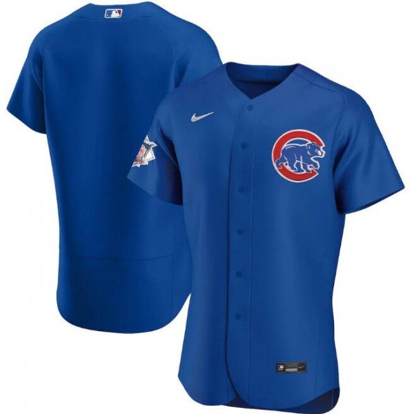 Chicago Cubs Blue Flex Base Stitched Jersey