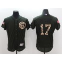Chicago Cubs #17 Kris Bryant Green Stitched Jersey