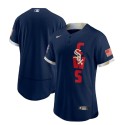 Chicago White Sox Blank 2021 Navy All-Star Flex Base Stitched Jersey