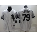 Chicago White Sox #79 Jose Abreu White City Connect Cool Base Stitched Jersey