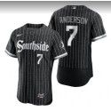 Chicago White Sox #7 Tim Anderson City Connect Flex Base Stitched Jersey