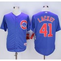 Cubs #41 John Lackey Blue Alternate Cool Base Stitched Jersey
