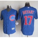 Cubs #17 Kris Bryant Blue New Cool Base Stitched Jersey