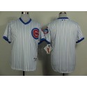 Cubs Blank White 1988 Turn Back The Clock Stitched Jersey