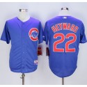 Cubs #22 Jason Heyward Blue Alternate Cool Base Stitched Jersey