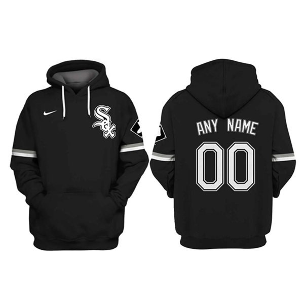 Chicago White Sox Customized Black Hoodie