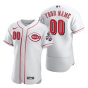 Cincinnati Reds Customized Custom New White Stitched Jersey