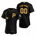 Pittsburgh Pirates Customized Authentic Black Stitched MLB Jersey
