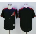 Diamondbacks Blank Black Brick New Cool Base Stitched Jersey