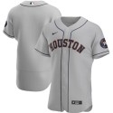 Houston Astros Grey Flex Base Stitched Jersey