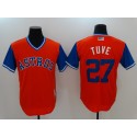 Houston Astros #27 Jose Altuve Red Cool Base Stitched Baseball Jersey