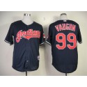Indians #99 Ricky Vaughn Navy Blue Cool Base Stitched Jersey