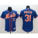 Mets #31 Mike Piazza Blue Flexbase Authentic Collection Stitched Jersey