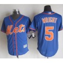 Mets #5 David Wright Blue Alternate Home New Cool Base Stitched Jersey